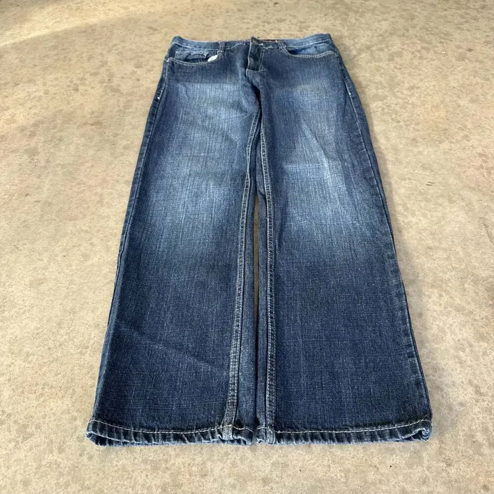 Vintage Y2K Escapism Dark Wash Baggy Denim Southpole Like Jeans